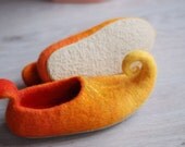 Thin rubber soles for my Felted shoes light