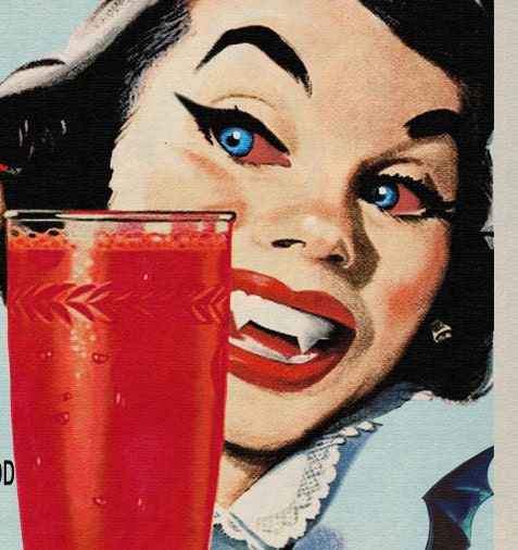 Stay Young the Vampire Way 8x10 Print