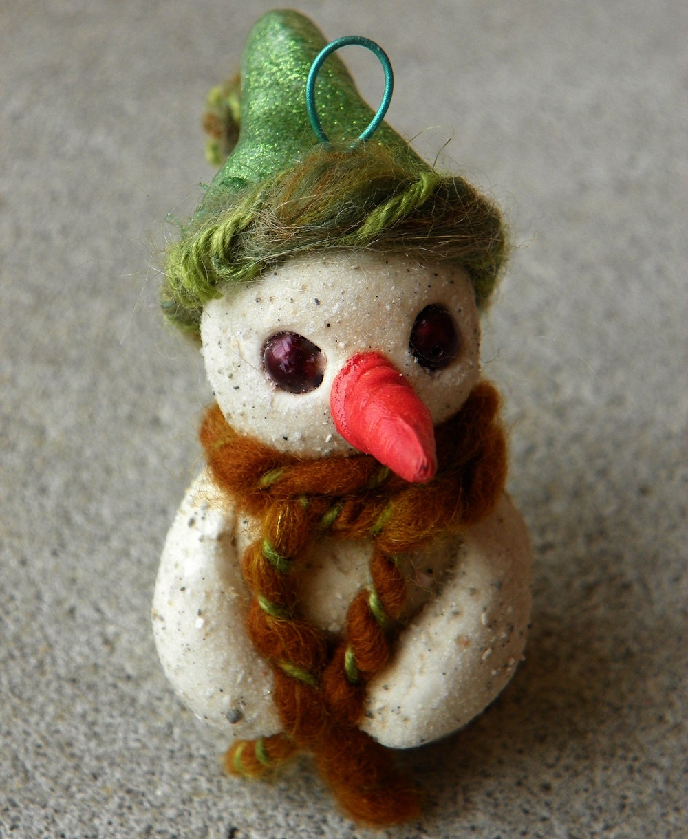 Snowy the Florida Snowman Ornament