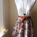 Halloween White Pumpkin Black Cat Spooky Trees Jersey Dress S M L XL XXL