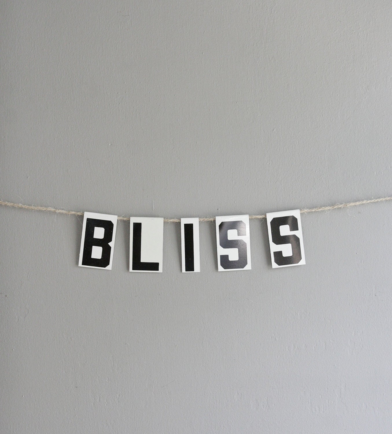 bliss / vintage modern bunting