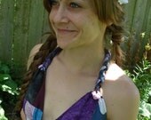 CLEARANCE PLUM Pixie Dust Patchwork Bikini Top Festival  ECO Namaste