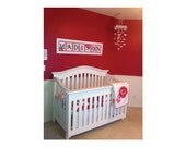 Wall Letters, Name Art Prints, Avery Harlington, Matches PBK Harlington Bedding, Custom match colors to your nursery, Style- WE PRINT