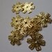 Filigree Components 17mm floral disc- pkg of 10