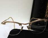 Vintage Cats Eye Eyeglasses Womens 12K G/F Frames Glasses