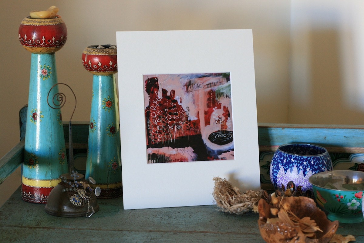 LIMITED EDITION Giclee print by Donna Heart 'How Much More'