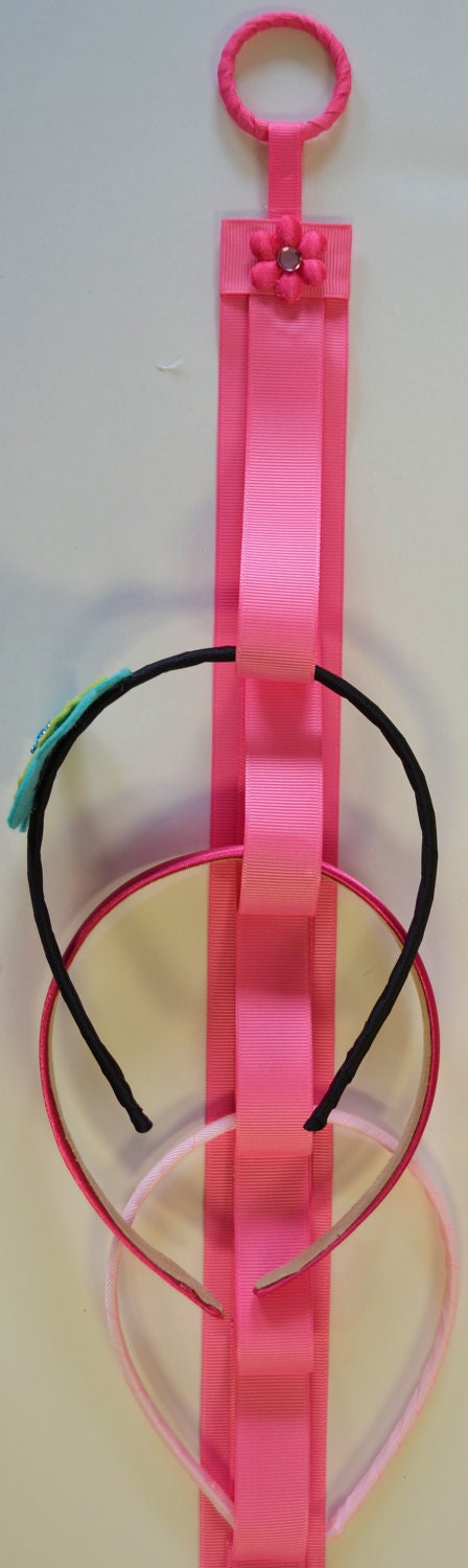 ONE - Handmade Ribbon Headband Holder