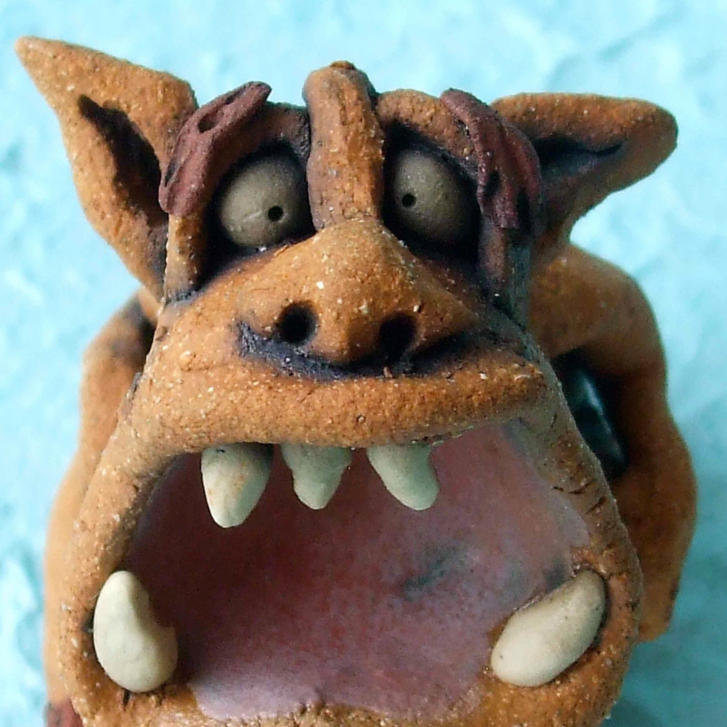 Gargoyle Whimsical Ceramic Ring Holder