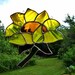 Sunflower Stained Glass Ornament Suncatcher Cottage Chic Farm Garden Fathers Day Birthday Primitive Housewarming Wedding Gift Easter Spring