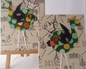 Oh so tweet....Princess Linen Birdy DUO Free shipping Australia