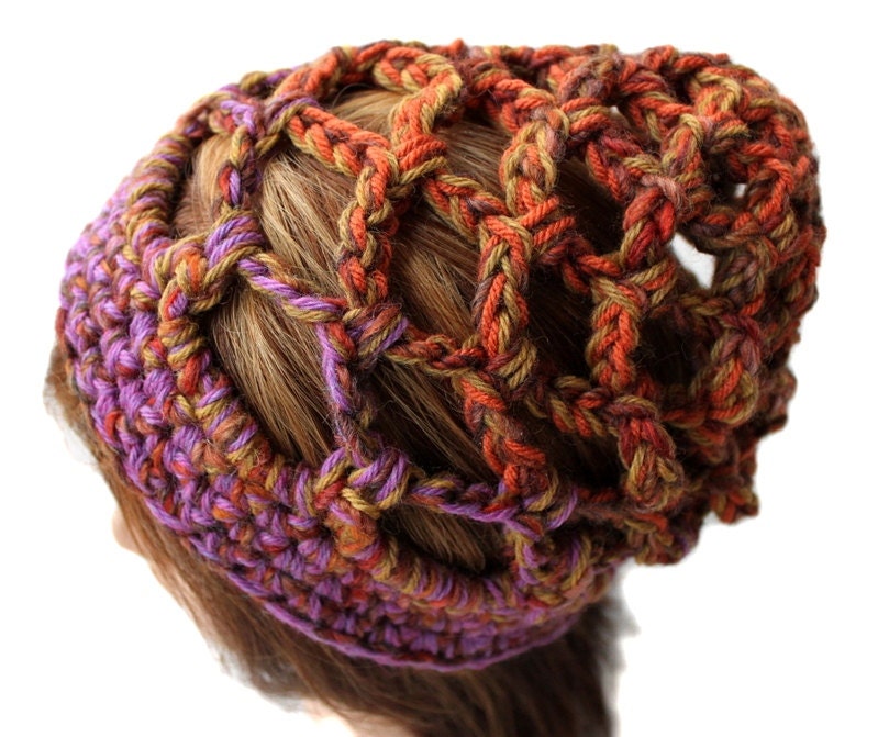 The Shasta Beanie - in Seasonal Spice - Wool Blend Yarn - READY to SHIP