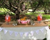 DIY Pony Party Banners - Printables Birthday Party Decorations