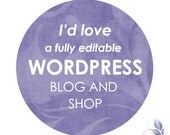 Wordpress CMS Website with Blog with Shop included if you would like them  - Web design and development - easily updateable custom website