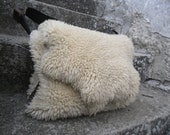 traffic jam sheepskin leather bag