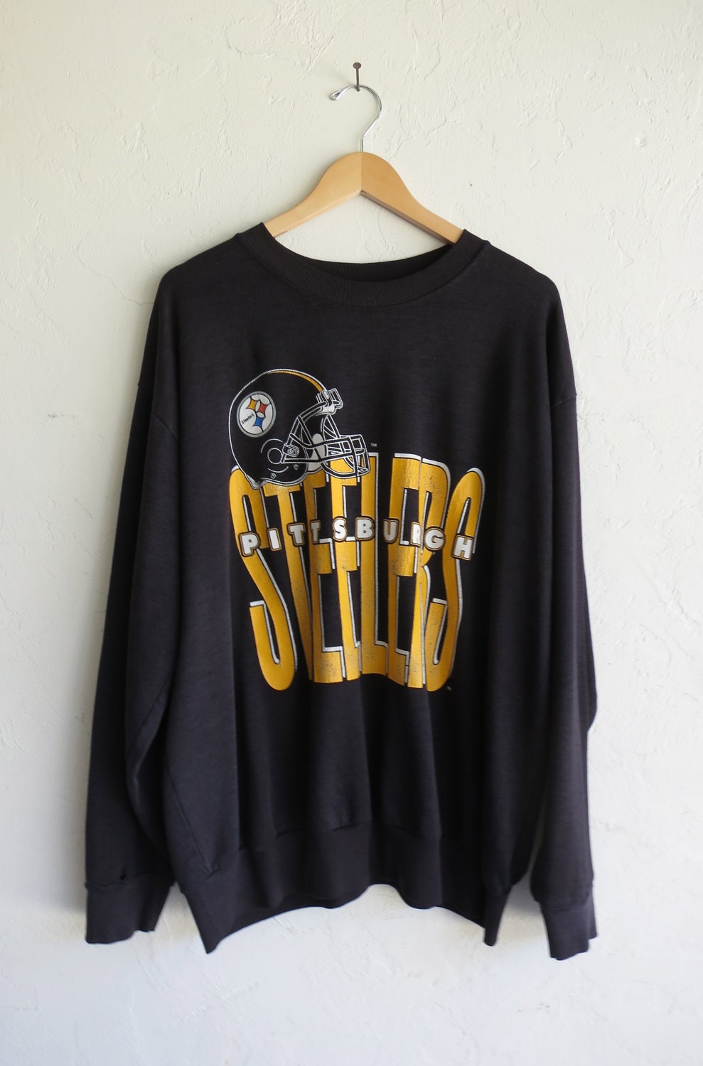 Vintage Pittsburgh Steelers Crewneck Sweatshirt by rerunvintage