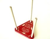 Vintage Wood Cup Holder
