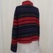 Lambswool Striped Sweater //Blanket Jacket Style// Unisex/ SW Colors