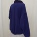 Vintage Fleece Jacket/ Columbia Fleece Coat/ Southwest-Inflected /Men / Women / Medium / Purple / Indigo