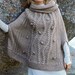 Poncho with Bobbles