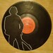 Bruce Springsteen Silhouette Painted Vinyl Record