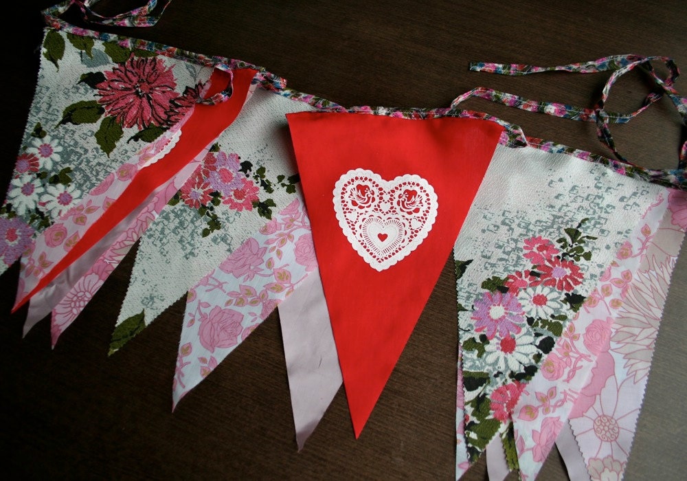 Bespoke wedding bunting