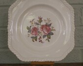 Vintage Shabby Chic Plate