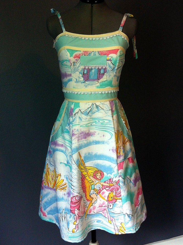She Ra Princess of Power Dress- OOAK