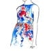 Original watercolor fashion illustration by Jessica Durrant titled Garden Party