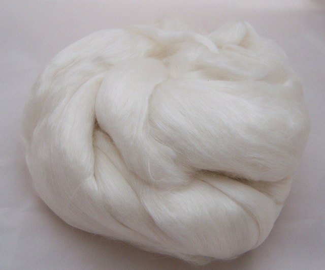 50/50 Merino Silk Brick Undyed - Half Brick - 2.2 oz