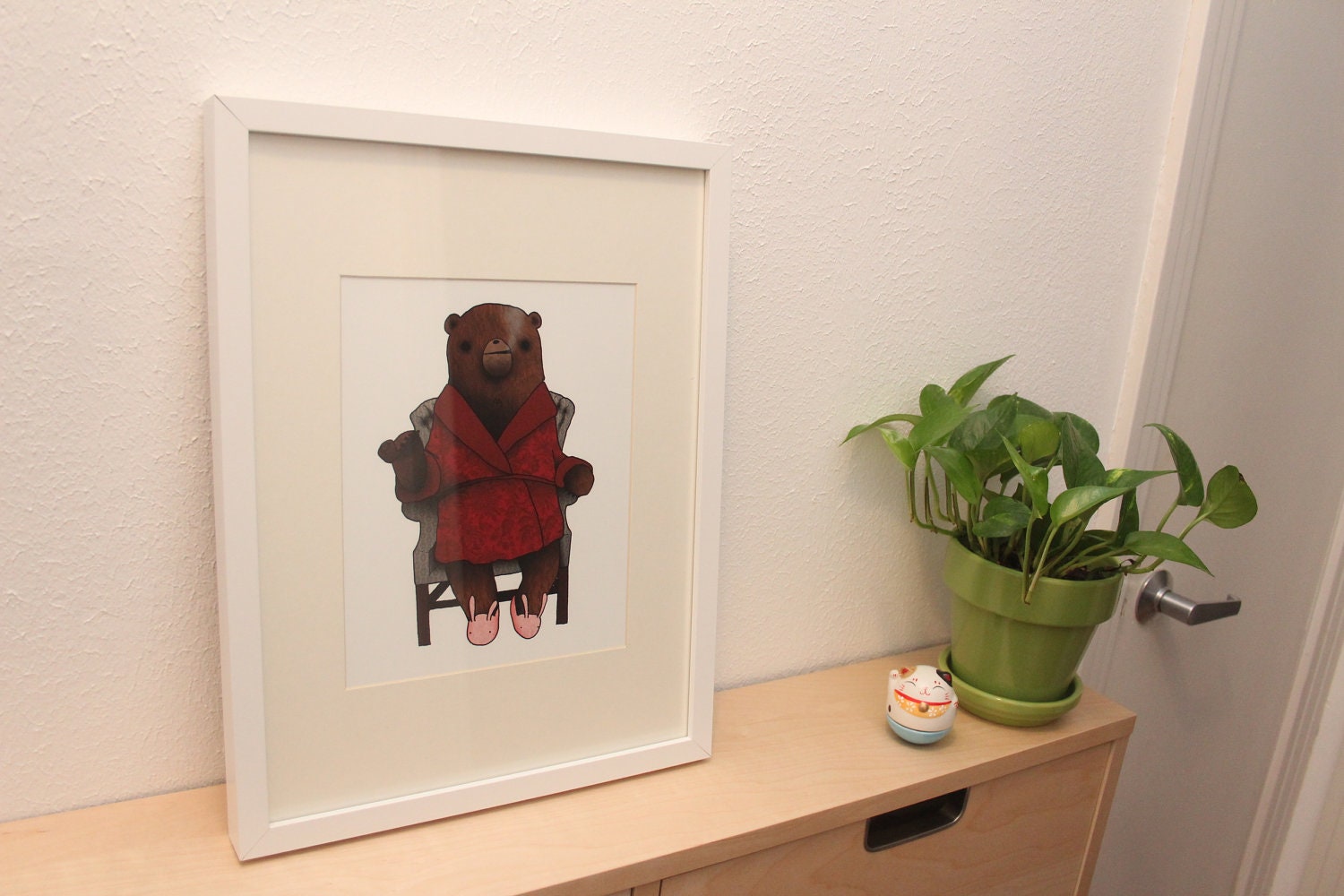 SMOKEY - 8x10 - illustration art print