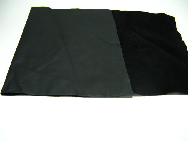 Leather remnant in Black
