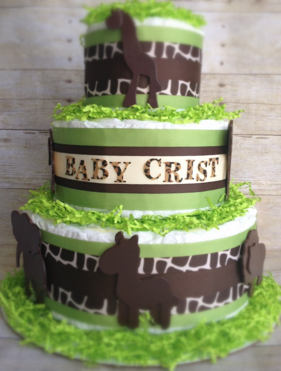 Silhouette Safari Cake