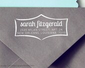 Custom Personalized Rubber Address Stamp -123