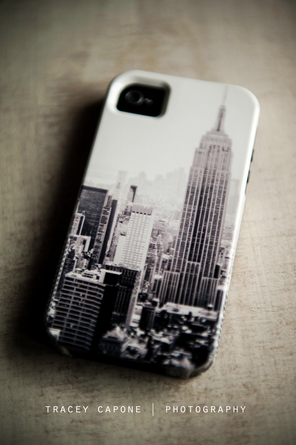 iPhone 5 case - New York City print, urban iPhone case - The City - black and white, urban print, NYC design, iPhone 5 body