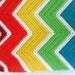 Chevron Rainbow Crochet Baby Blanket Afghan for Baby / Toddler Boy or Girl - By Tejidos on Etsy