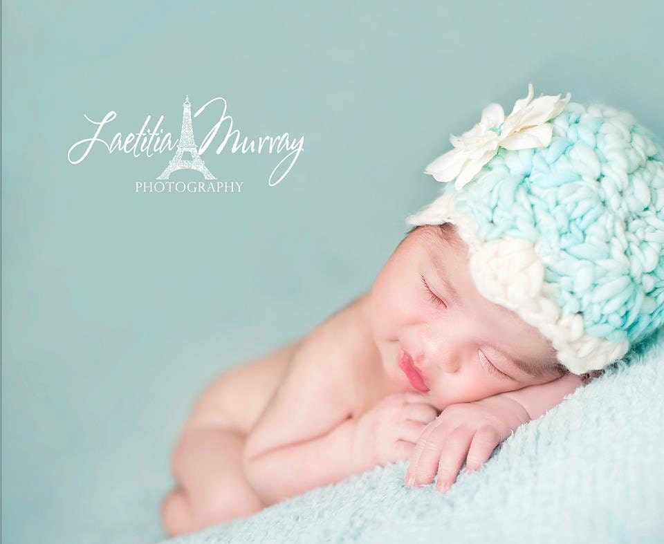 Baby Beanie Newborn Cloche LUXE Vintage Style Cloche Beanie  CUSTOM You choose color