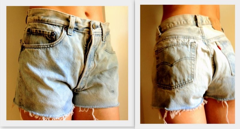 SALE Vintage Levi Cut Offs