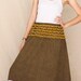A day on the beach ... 100 percent cotton maxi dress/skirt