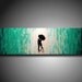 Huge Jmjartstudio Original 3 piece Painting 16 inches X 60 inches ----- Trust---- Textured---