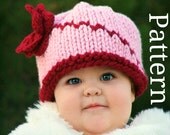 Knitting Pattern - Knit Hat Knitting pattern PDF - Baby Hat Pattern - Winter Accessories