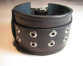 Handmade Men's Leather Cuff Bracelet
