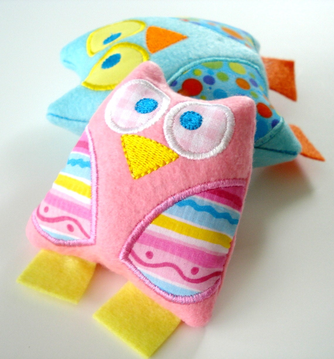 Owl Softie Embroidery Design for Machine Embroidery - Softie In-The-Hoop