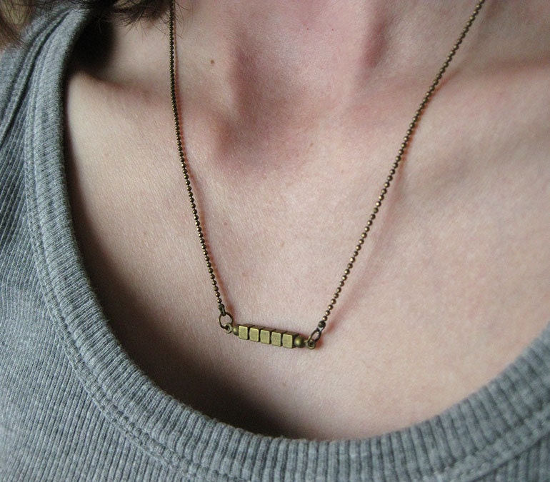 Component Necklace -- LAST ONE