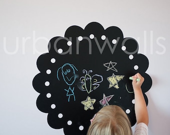 Chalk Wall Decal, Frame, Childrens Room Decal
