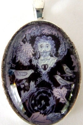 Ode to Bacchus God of Wine and Revelry Pendant Necklace