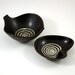 Two Dumler and Breiden Fat Lava Ceramic Bowls or Ashtrays - West German Pottery