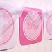 Baptism Banner - Christening - Communion - Religious - Blessings Cross - Printed & Assembled - Pink - READY TO SHIP