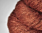 Horse gone wild OOAK - Tussah Silk Yarn Lace weight