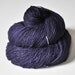 Dark damson falling off the twig OOAK- Tussah Silk Yarn Fingering weight