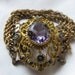 Victorian Bracelet - Gold and Amethyst 1820-40 Original
